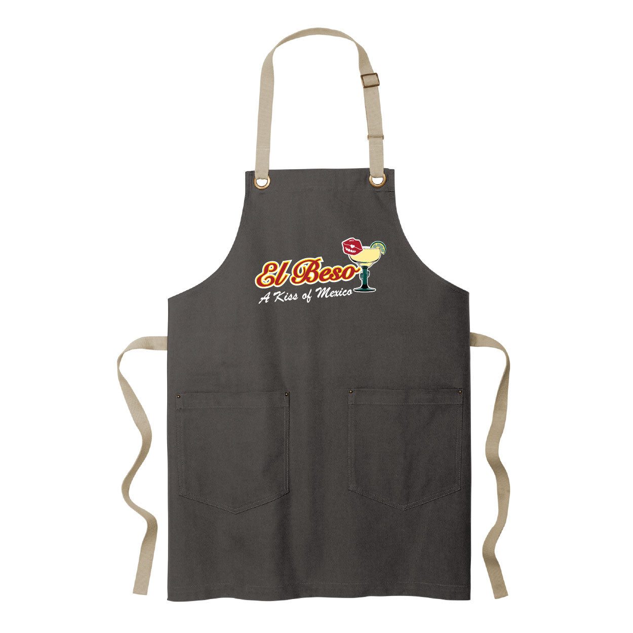 Port Authority Canvas Full-Length Two-Pocket Apron - El Beso