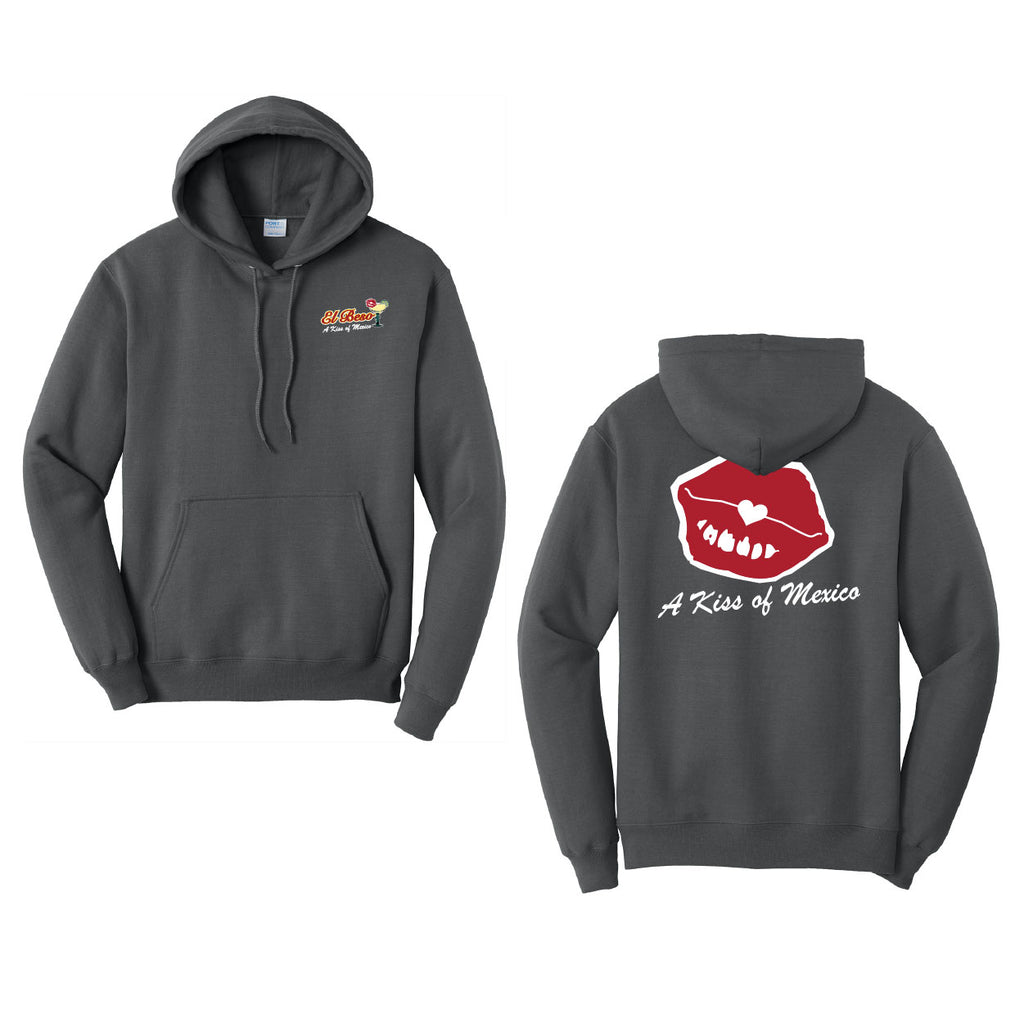 Port & Co Core Fleece Pullover Hooded Sweatshirt - El Beso