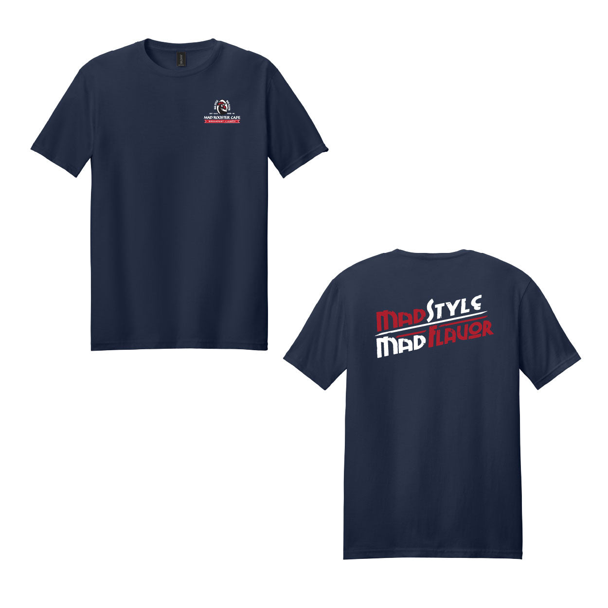 Unisex Softstyle® T-Shirt Design 5 - Mad Rooster