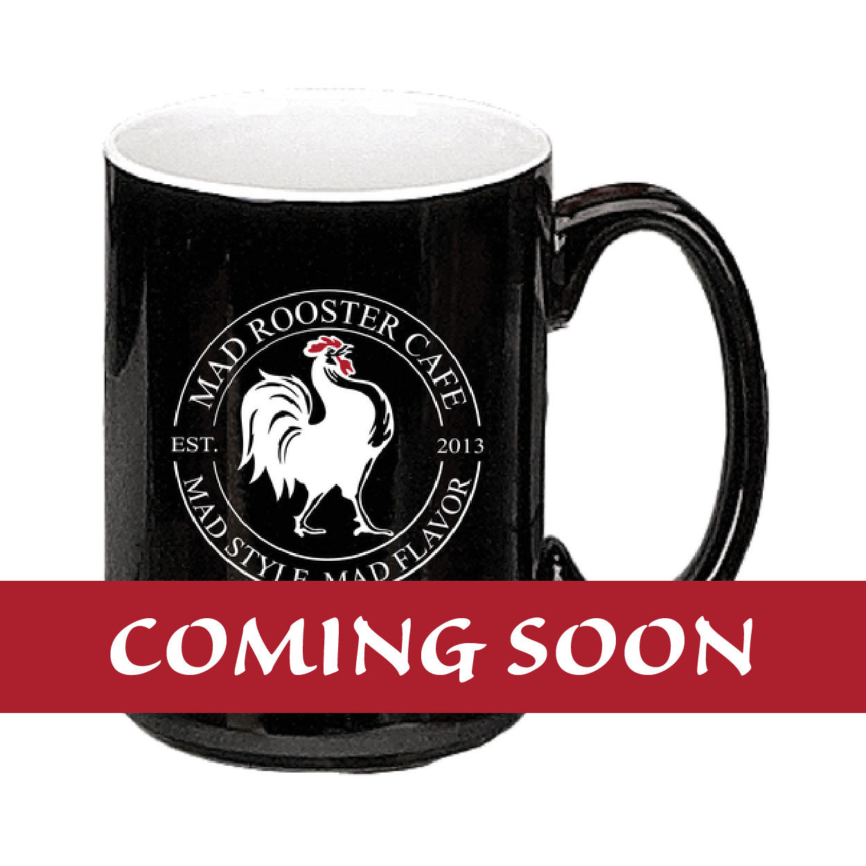 15 oz. Two Tone Glossy El Grande Coffee Mugs - Mad Rooster