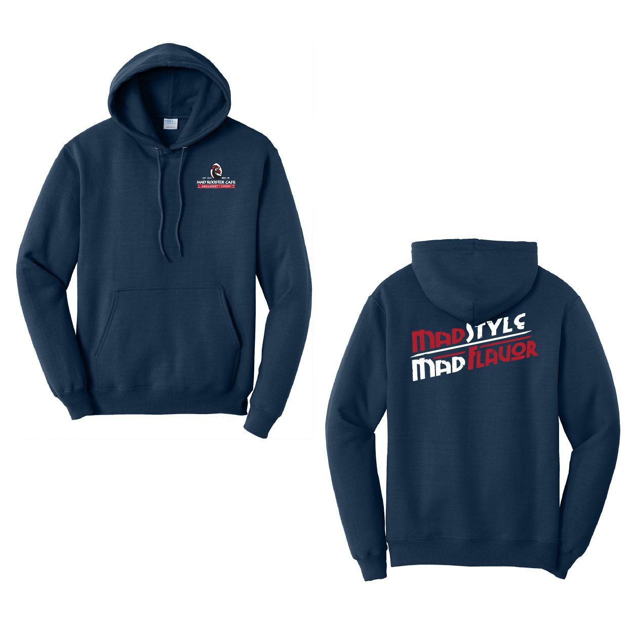 Port & Co Core Fleece Pullover Hooded Sweatshirt - Mad Rooster